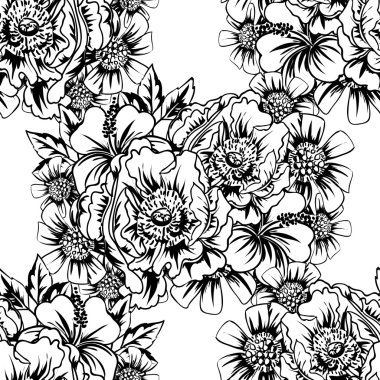 çiçek desen arka plan