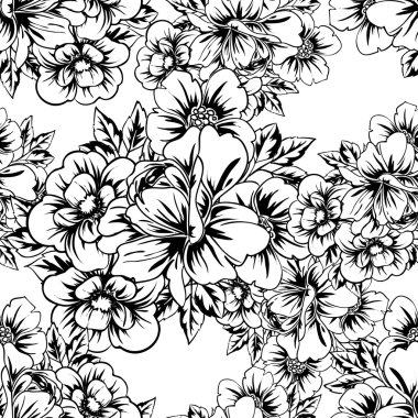 çiçek desen arka plan