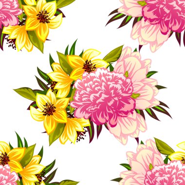 çiçek desen arka plan