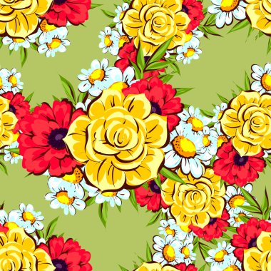 çiçek desen arka plan