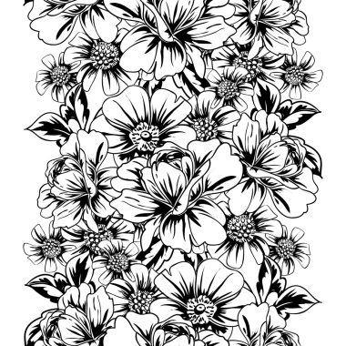 çiçek desen arka plan