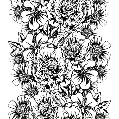 çiçek desen arka plan