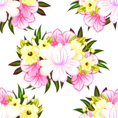 çiçek desen arka plan