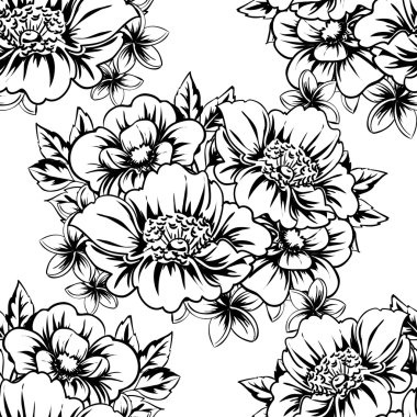 çiçek desen arka plan