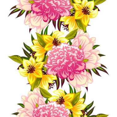 çiçek desen arka plan