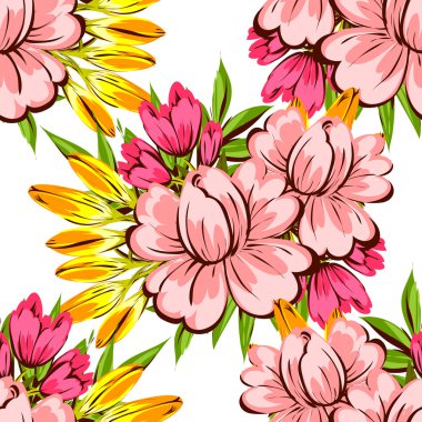 çiçek desen arka plan