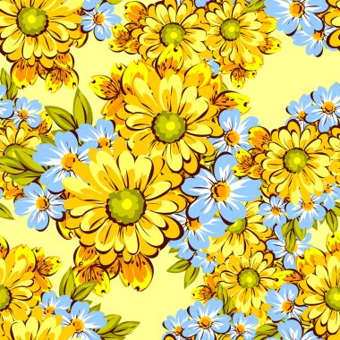 çiçek desen arka plan