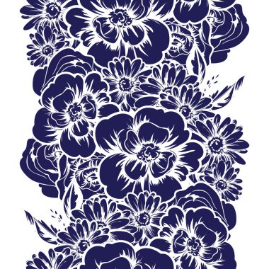 çiçek desen arka plan