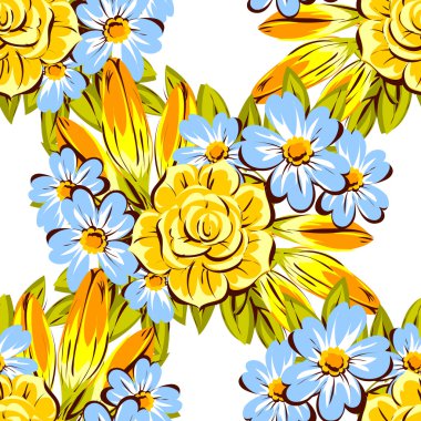 çiçek desen arka plan