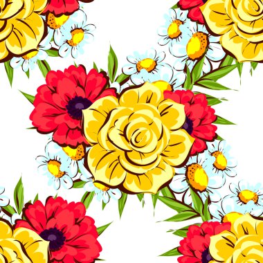 çiçek desen arka plan