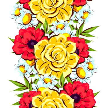 çiçek desen arka plan