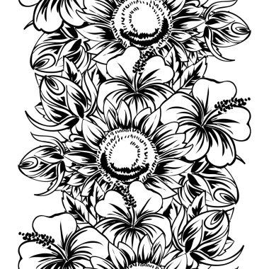 çiçek desen arka plan