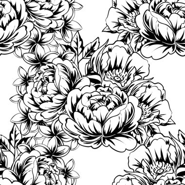 çiçek desen arka plan