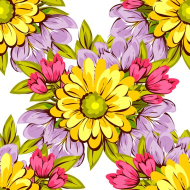 çiçek desen arka plan