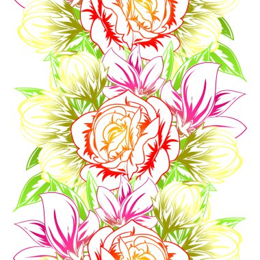 Pembe ve sarı düğün davetiye kartı