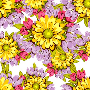 çiçek desen arka plan