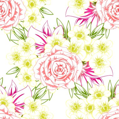 Pembe ve sarı düğün davetiye kartı