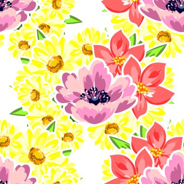 çiçek desen arka plan