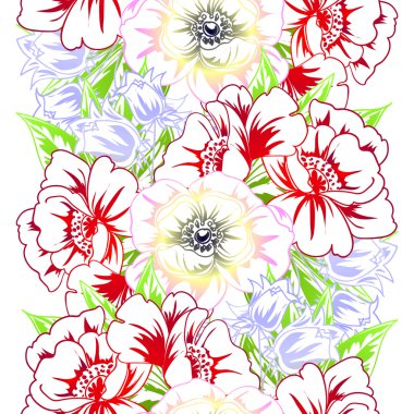 çiçek desen arka plan