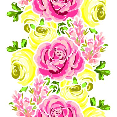 çiçek desen arka plan