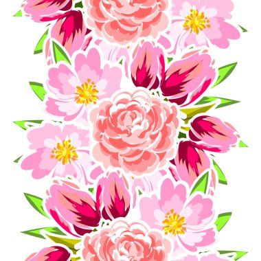 çiçek desen arka plan