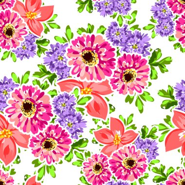 çiçek desen arka plan