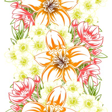 çiçek desen arka plan