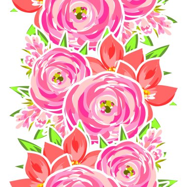 çiçek desen arka plan