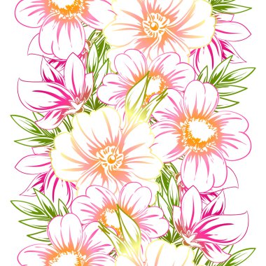 çiçek desen arka plan