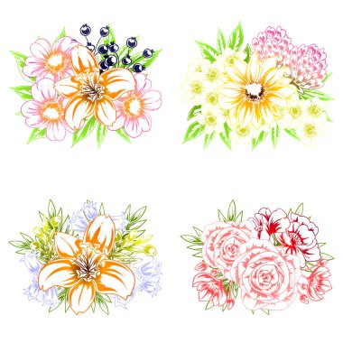 çiçekli narin davet