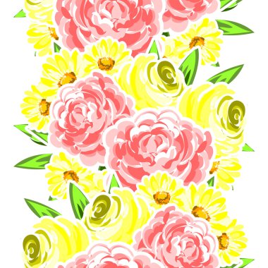 çiçek desen arka plan