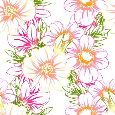 çiçek desen arka plan