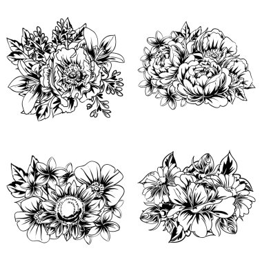 çiçekli narin davet