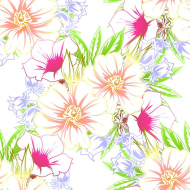 çiçek desen arka plan