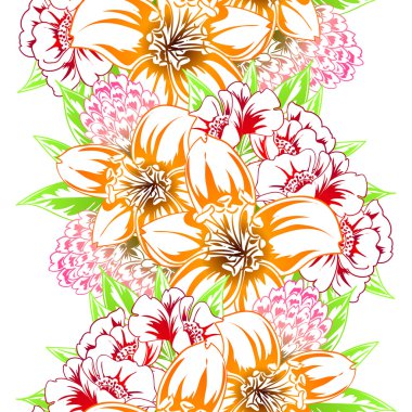 çiçek desen arka plan