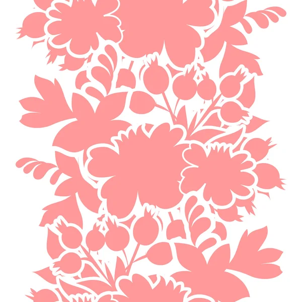 Fond motif fleur — Image vectorielle