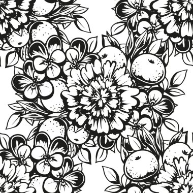 çiçek desen arka plan