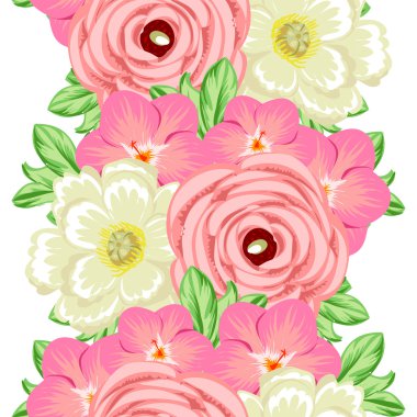 çiçek desen arka plan