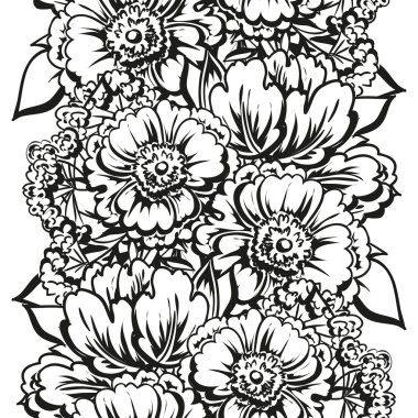 çiçek desen arka plan