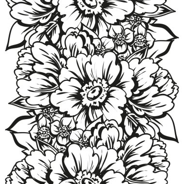 çiçek desen arka plan