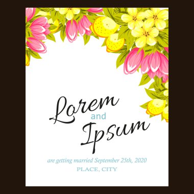 çiçek tasarım konsepti