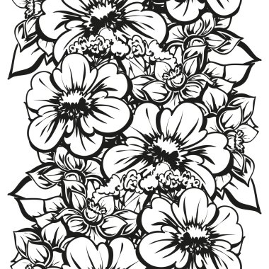 çiçek desen arka plan