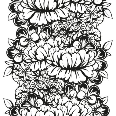 çiçek desen arka plan