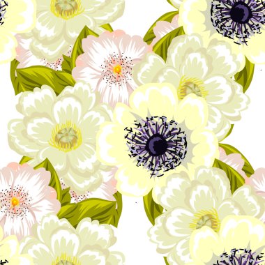 çiçek desen arka plan