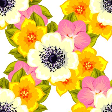 çiçek desen arka plan