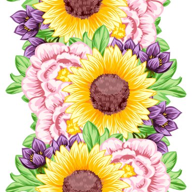 çiçek desen arka plan