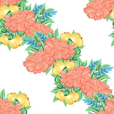 çiçek desen arka plan