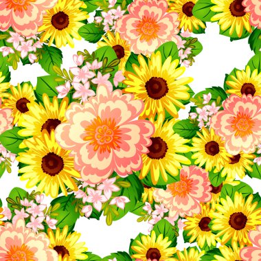 çiçek desen arka plan