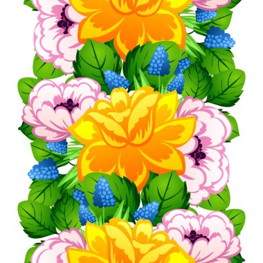 çiçek desen arka plan