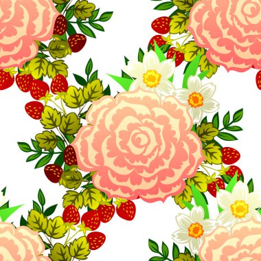 çiçek desen arka plan